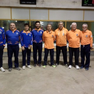 Valle Elvo e Burcina, finalisti girone alto a Tollegno - Foto Federbocce