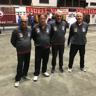 La quadretta di Circolo Italia del girone A - Foto Federbocce