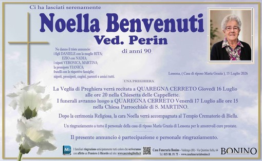 Noella Benvenuti, ved. Perin