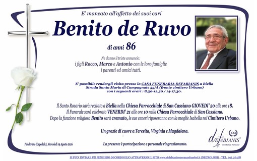 Benito de Ruvo Benito de Ruvo