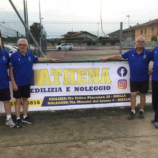 Nella foto la Burcina con Giuseppe Nesci, Alberto Schiapparelli, Mauro Schiapparelli, Roberto Ramella Pollone