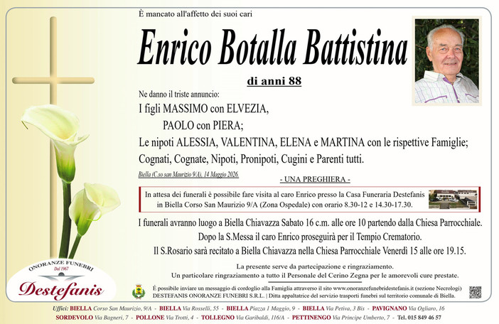 Enrico Botalla Battistina