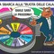 A Biella siccità, incendi e nubifragi: la ruota della fortuna è una roulette russa - Illustrazione di Giovanni Cavallo A Biella siccità, incendi e nubifragi: la ruota della fortuna è una roulette russa - Illustrazione di Giovanni Cavallo