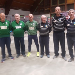 I finalisti: Piatto Sport in maglia nera - Foto Federbocce