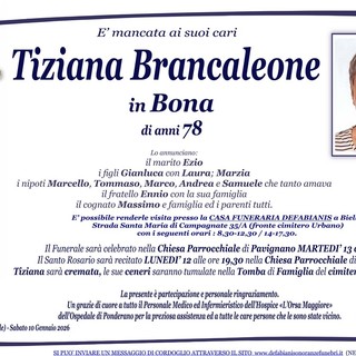 Tiziana Brancaleone, in Bona