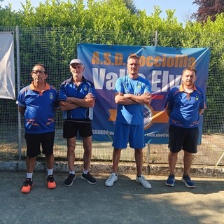 Bocce, premiazioni per due giocatori della Valle Elvo