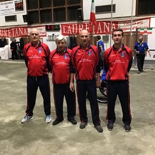 Valle Mosso nel girone basso del notturno del martedì - Foto Federbocce Valle Mosso nel girone basso del notturno del martedì - Foto Federbocce