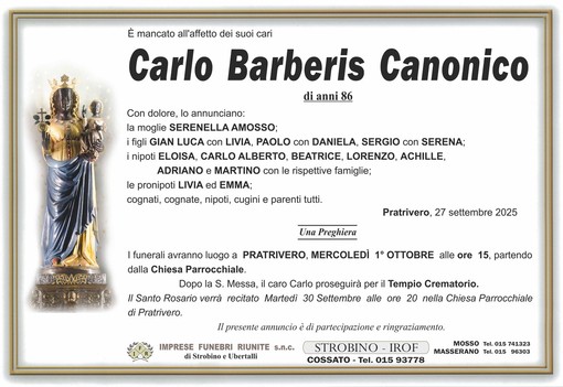 Carlo Barberis Canonico Carlo Barberis Canonico