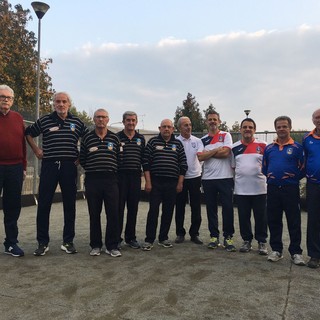 Le 4 coppie semifinaliste della Coppa Alto Piemonte - Foto Federbocce