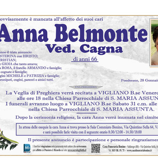 Anna Belmonte, ved. Cagna