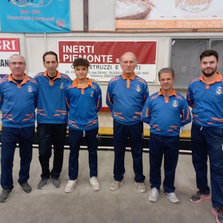 Bocce: Valle Elvo  "Pigliatutto" a Buronzo, le due terne finaliste - Foto Federbocce