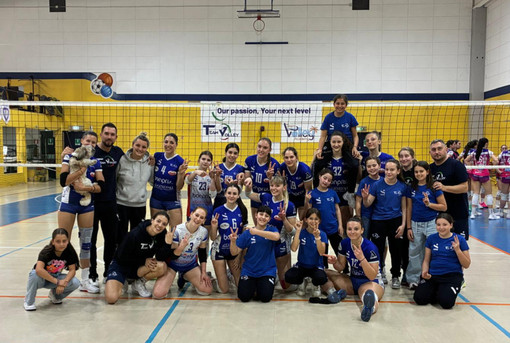 TeamVolley - Vittoria casalinga in Serie B2 foto Davide Finatti