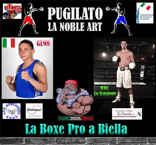 La Boxe Pro a Biella alla palestra Rivetti