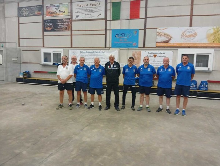 Bocce, Alessandro Bortolan e Marco Barattino sono vincitori della gara dei coscritti
