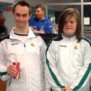 Nicole Orlando e Riccardo Bora del Team Ability La Marmora