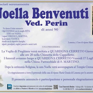 Noella Benvenuti, ved. Perin