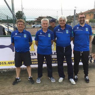 La formazione del Jolly Club Pluma con Lesca, Mazzon, Gili e Marton.
