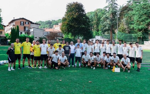 Biellese 1902, il Comune di Andorno Micca saluta i bianconeri e rinnova la collaborazione - Foto Biellese 1902