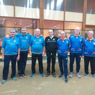 Quaroneese  e Valle Elvo, finalisti a Varallo - Foto Federbocce
