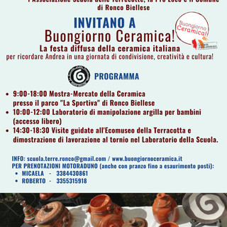 Buongiorno Ceramica a Ronco Biellese: la festa per diffondere la qualità italiana.