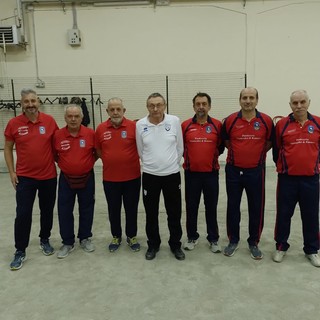 I finalisti di Trecate - Foto Federbocce