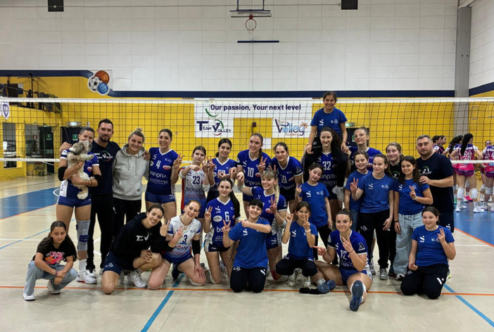 TeamVolley - Vittoria casalinga in Serie B2 foto Davide Finatti
