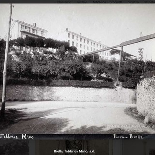Vallemosso nelle foto d'archivio: la fabbrica Mino nel 1800 - Copyright Fondazione Sella 2026