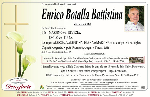 Enrico Botalla Battistina