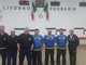 In maglia azzurra Ternenghese che si impone a LivornoFerraris - Foto Federbocce