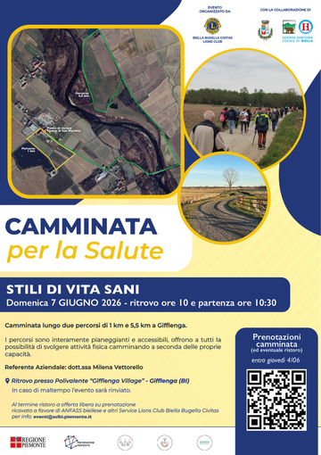 A Gifflenga una giornata dedicata a salute, prevenzione e movimento A Gifflenga una giornata dedicata a salute, prevenzione e movimento