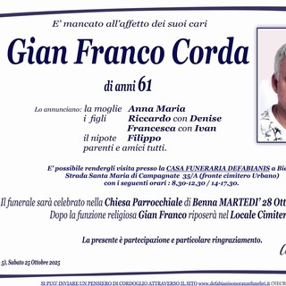 Gian Franco Corda Gian Franco Corda