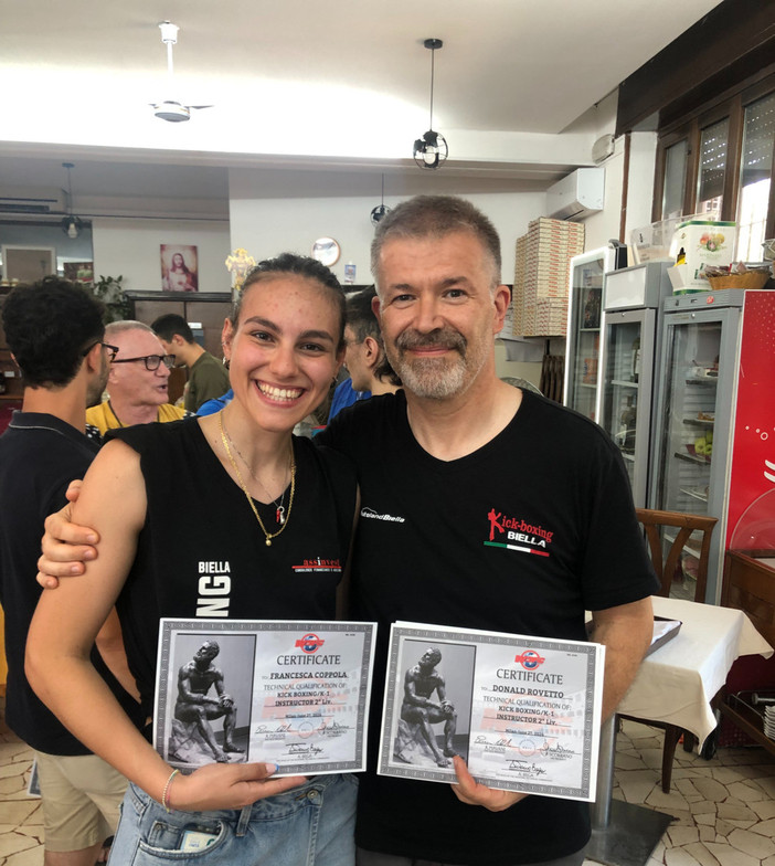 Kick Boxing Biella: Coppola e Ravetto nuovi istruttori
