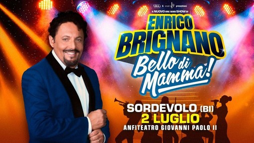 Brignano: "Con "Bello di Mamma!" porto sul palco mia madre e i ricordi che ci rendono quello che siamo"