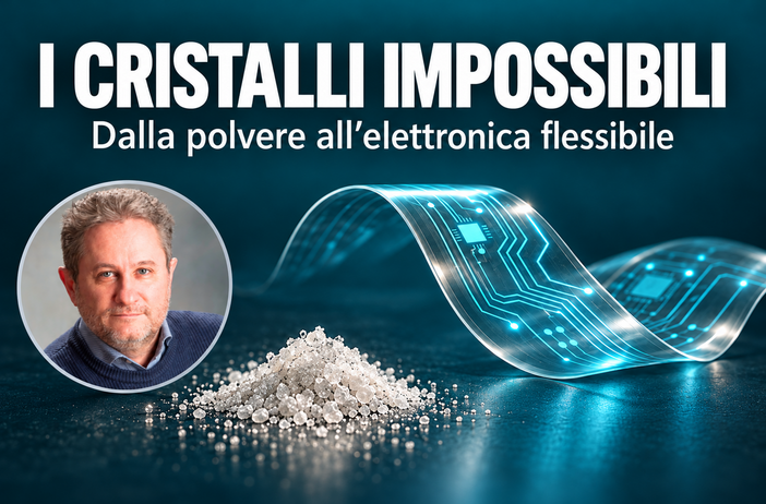 LED e sensori su superfici flessibili: dai cristalli di sale al futuro dell'elettronica LED e sensori su superfici flessibili: dai cristalli di sale al futuro dell'elettronica