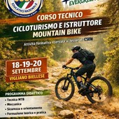 Mountain bike e cicloturismo, tre giorni di formazione dalla teoria alla pratica
