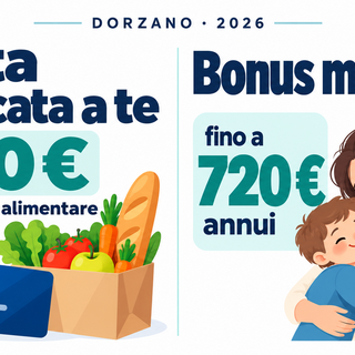 Dorzano, 500 euro per la spesa e Bonus mamme: le indicazioni del Comune