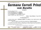 Germana Cerruti Prinzi, ved. Buratto