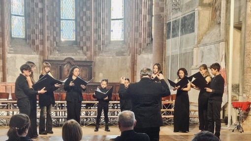 Oropa, musica sacra nella Basilica Antica con il Coro Nova Laetitia Oropa, musica sacra nella Basilica Antica con il Coro Nova Laetitia