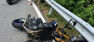 Motociclista cade lungo la strada della Serra, interviene il 118