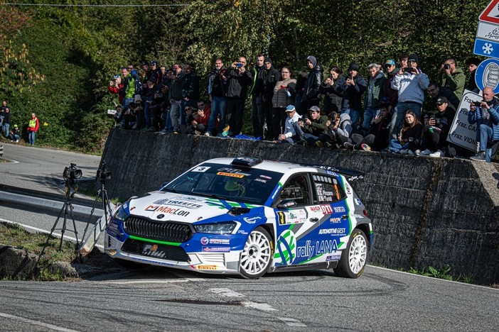 Corrado Pinzano e Mauro Turati vincono il 38° Rally Lana, foto Rolling Fast Corrado Pinzano e Mauro Turati vincono il 38° Rally Lana, foto Rolling Fast