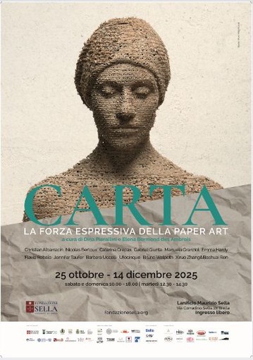Biella celebra la forza espressiva della Paper Art Biella celebra la forza espressiva della Paper Art