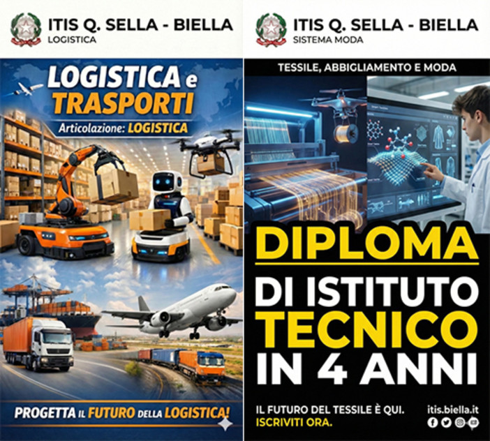 Corso Logistica e modello “4+2” indirizzo Sistema Moda: serata di presentazione all’ITIS Corso Logistica e modello “4+2” indirizzo Sistema Moda: serata di presentazione all’ITIS