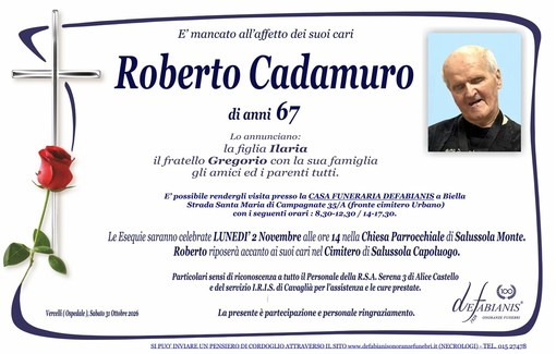 Roberto Cadamuro Roberto Cadamuro