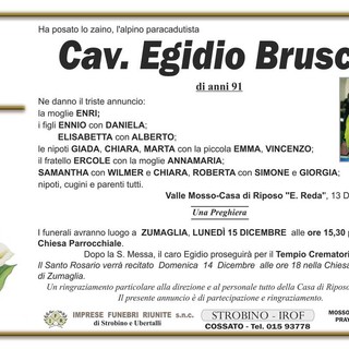 Cav. Egidio Bruschi Cav. Egidio Bruschi