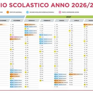 Regione, definito il nuovo calendario scolastico: prima campanella lunedì 14 settembre