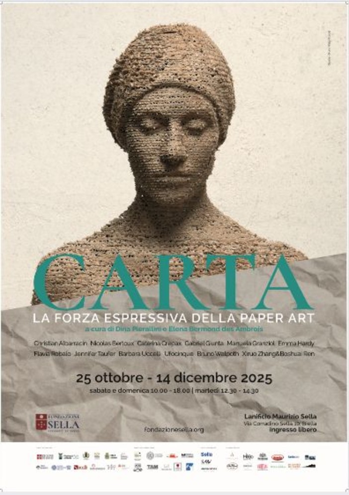 Biella celebra la forza espressiva della Paper Art