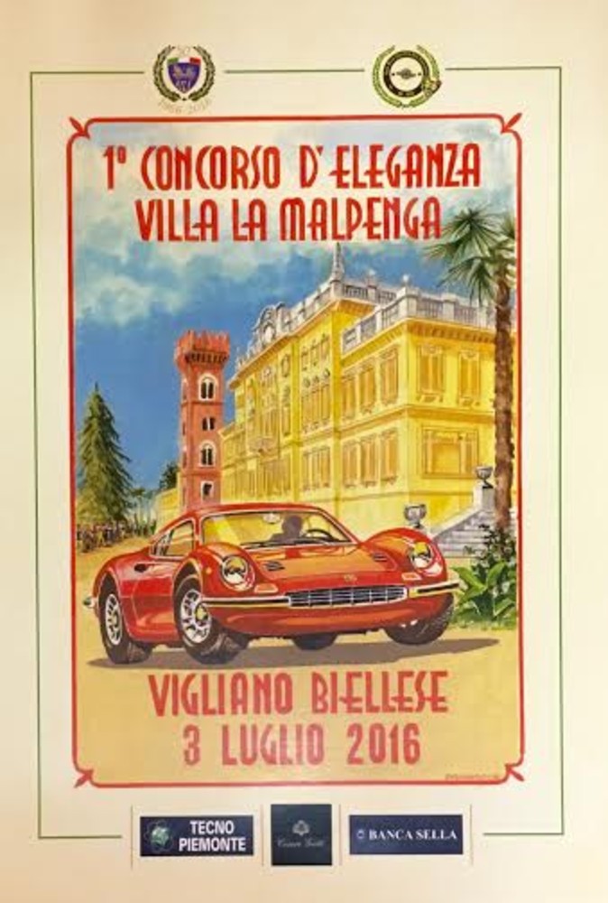 Motori: Idea di Aldo Brovarone per il 1° concorso di eleganza Motori: Idea di Aldo Brovarone per il 1° concorso di eleganza