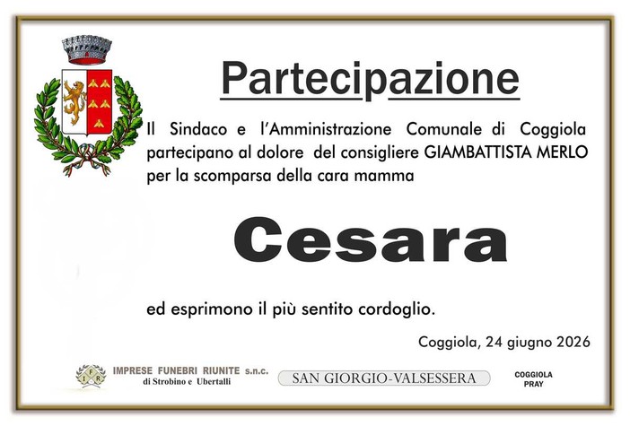 Cesara - Partecipazione
