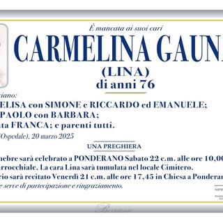 Carmelina Gauna (Lina) Carmelina Gauna (Lina)
