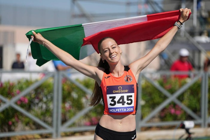 Chiara Munaretto è campionessa italiana Under 23 nei 5000 metri - Foto Grana/Fidal